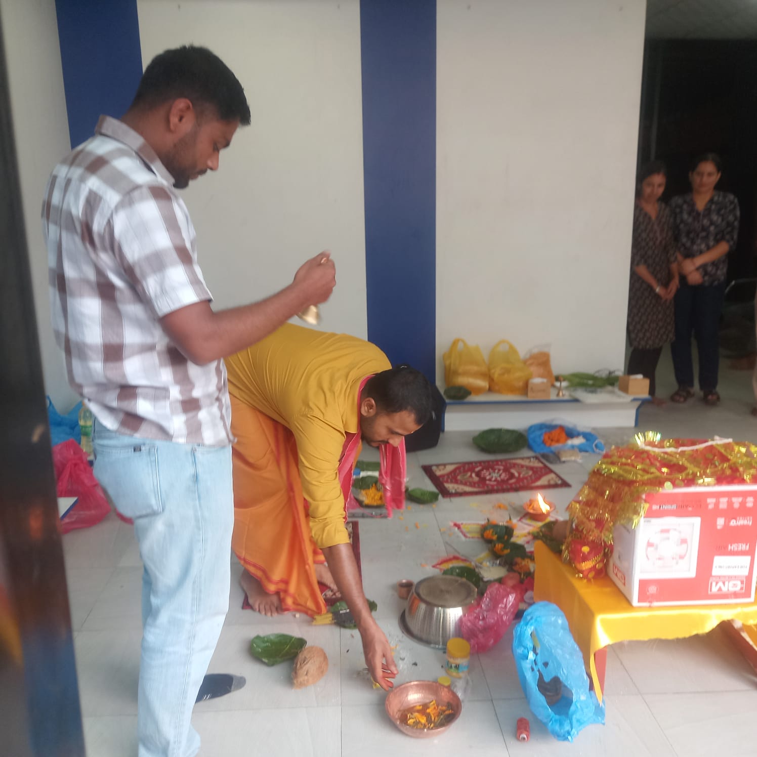 Celebrating Precision and Craftsmanship: Vishwakarma Pooja at Advance Group Nepal