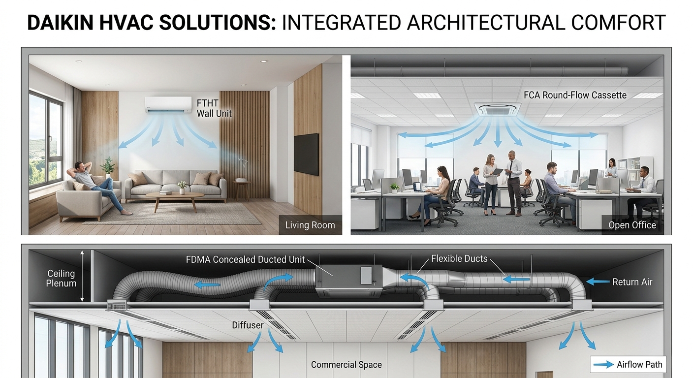 Ultimate Daikin HVAC Guide for Nepal: Choosing the Right AC Solution for Homes, Offices, and Commercial Spaces